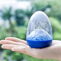 Minuteur à bulles liquides effet mouvement, Lampe volcanique à lave éruptive, Minuteur à eau, Jouet anti-stress, Sablier liquide, Jouets de bureau anti-stress