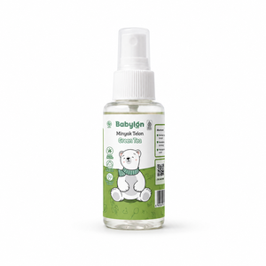 Natural Green Tea Baby Telon Oil Spray 70ml Gentle <b>Warm</b> Formula for Infant Daily Comfort and Body Care - Product Image 5