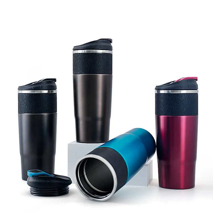 Vaccum Tumbler Leak Proof Pink Stainless Steel Travel Coffee Insulated Camping Thermal Insulate Mug