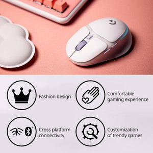 Souris de jeu sans fil G705, éclairage RGB Lightsync personnalisable, légère pour les mains plus petites, souris G705 - Product Image 2