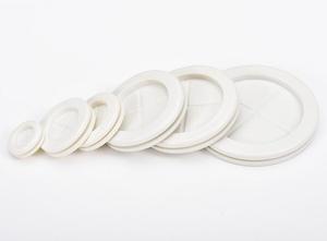 סביבה-אבק סליל הגנה כפולה לבן-צדדי ידידותי לסביבה דרך טבעת גומי סליל עגול - Product Image 2