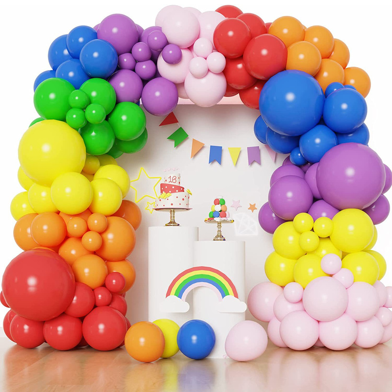 Macaron Solid Color Balloon Set Wedding