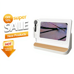 Escáner Portátil de Folículos Capilares y Máquina de Análisis de Piel/Cuero Cabelludo con Pantalla 10D, Tecnología EMS y Material ABS - Product Image 1