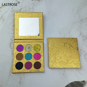 Wholesale Private 9 Colors Luxury <strong>Gold</strong> <strong>Eyeshadow</strong> Palette Waterproof Nude Shimmer Eye Shadow <strong>Glitter</strong> Pigment <strong>Eyeshadow</strong> - Product Image 5