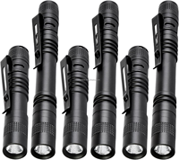 Lampe torche médicale portable en alliage d'aluminium, batterie AAA, lampe torche UV, mini lampe torche rouge, lampe torche tactique LED, lampe torche stylo LED