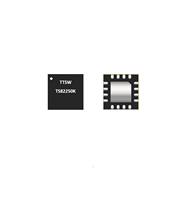 Commutateur RF IC pour réseau cellulaire LTE SPDT 50 Ohm 16-QFN (3x3) TS8242FK Catégorie de produit Mélangeurs RF B1