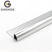 Échantillon gratuit de profilés en alliage d'aluminium pour la finition des murs, produits de matériaux de construction