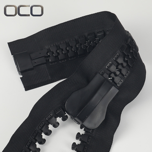 Oco nhà máy bán buôn không có 30 dây kéo nhựa lớn nhiệm vụ Lều lớn nhất răng dây kéo nhựa khổng lồ dây kéo cho ba lô lớn - Product Image 1