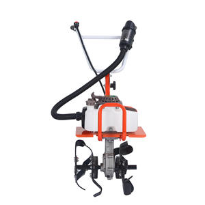 Motozappa <span class=keywords><strong>a</strong></span> <span class=keywords><strong>Benzina</strong></span> 52CC, 2 Tempi, 2.5kW, 3.4HP, Coltivatore da Giardino, Motozappa Rotativa per Terreno con Motore 8000RPM Pro - Product Image 2