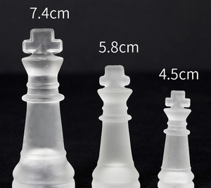 Bộ Cờ Vua Trò Chơi Thủy Tinh Chất Lượng Cao - Product Image 4