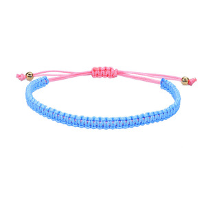 Handmade Woven Colorful <b>Bracelets</b> <b>Rope</b> Material Unisex Gift Summer 2024 Yiwu Origin YM-0282 - Product Image 4