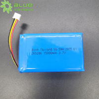 Batterie au lithium-ion polymère personnalisée 265286 3,7 V 15 Ah, cellule 3p1s, mini batterie lithium 15000 mAh rechargeable