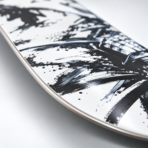 Snowboard tout-terrain Snow Warrior Black White Samurai Calligraphy 151-159 cm, planche uniquement, sans fixations - Product Image 5