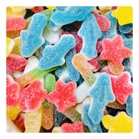 Holeywood Sour Candy Mix Gummies aux fruits mignons en vrac Variété de sucre liquide sucré avec différentes formes Option cadeau en gros