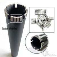 Segment de foret diamanté à coupe rapide pour béton armé, segment Turbo Arix