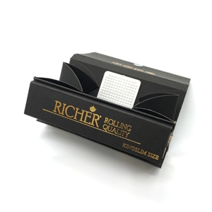 Custom Printed King Size Slow Burn Certified <b>Rolling</b> Paper Natural 13gsm for Watermark High End Brand OEM Design Fac Direct - Product Image 5