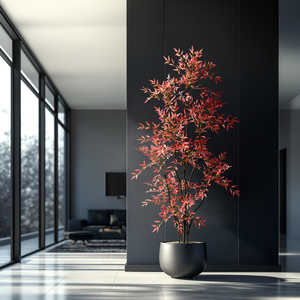 Chất lượng cao làm bằng tay nhựa cây tre nhân tạo thân thiện với môi trang trí nội thất nóng bán! Cây Nhân tạo của nhà sản xuất lành nghề - Product Image 6