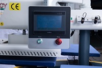 Presse à chaud rotative entièrement automatique à deux têtes chauffantes 40x50 40x60, 6 plaques, 6 stations, machine d'impression pour la personnalisation de vêtements