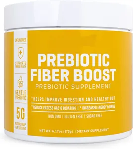 Customized gluten free sugar free ketone free vegetarian support intestinal health and digestive prebiotic fiber supplements