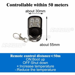 เครื่องทำความร้อนดีเซล 12V 24V พร้อมจอ LCD สวิตช์ควบคุม+แผงควบคุม+รีโมทคอนโทรล สำหรับเครื่องทำความร้อนในรถยนต์ - Product Image 3
