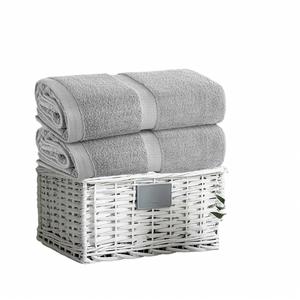 Toallas de Playa Desechables de Lujo Hilton Egyptian Plush White, 100% Algodón Turco Genuino Comprimido, Juego de Toallas de Baño para Hotel - Product Image 2