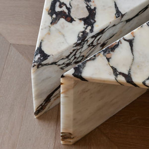 HZX muebles nórdicos Calcutta zócalo joyería Calacatta Viola mármol cubos piedra Calacatta Viola mármol mesa auxiliar <span class=keywords><strong>Plin</strong></span> tops - Product Image 6