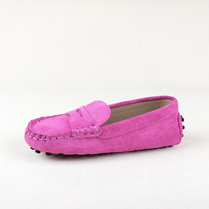 Usine de chaussures de styliste en cuir suédé à fond souple pour enfants mocassins Gommino mocassins - Product Image 6