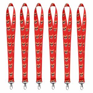 Wholesale Custom Printed <b>Polyester</b> <b>Lanyards</b> with Metal Hook & Breakaway Full Color Personalized Neck Straps for Events - Product Image 2