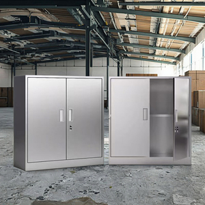 Cerradura de llave de casillero de acero de 2 puertas, duradera, personalizada, diseño moderno para escuela, taller, Hotel, uso al aire libre, estructura segura golpeada - Product Image 6