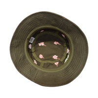 Faible quantité minimale de commande Chapeau seau Logo personnalisé Motif Coton Loisirs de plein air Hommes et femmes Chapeau seau Chapeau seau personnalisé