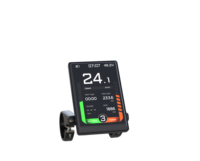 Tableau de bord numérique ebike avec LED, pour vélo électrique, scooter, bicyclette, écran LCD Câble usb 24V/36V/48V