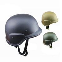 Casque de jeu tactique d'équipement de cyclisme de moto CS Motos de camouflage en plastique ABS