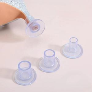 Stiletto Heel Caps Anti-Slip Heel Stoppers High Heel <b>Protectors</b> for Walking on Grass and Uneven <b>Floor</b> - Product Image 1