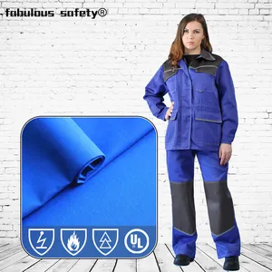 Factory Wholesale Cotton Nylon Fire Retardant Arc Flash Twill Fabric