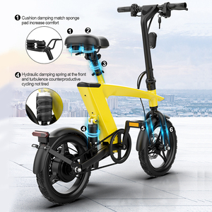Vélo Électrique Pliant Urbain OEM/ODM 14 Pouces, Vélo Électrique Rapide avec Batterie Cachée H1 - Product Image 5