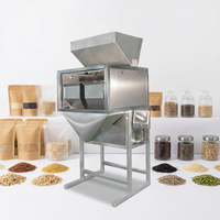 Machine de pesage et d'ensachage semi-automatique 30-5000g pour l'emballage de haricots, aliments pour animaux, granulés, engrais, céréales, maïs et riz