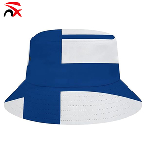 Chapeau de pêcheur unisexe d'été pour la plage, casquette de plage avec drapeau finlandais, chapeau bob pour hommes et femmes pour les voyages - Product Image 1