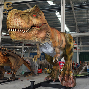 AD-50 Dinosaure robotique réaliste grandeur nature T-rex pour parc à thème, modèle animatronique de dinosaure à vendre AD-50 Dino animatronique - Product Image 1