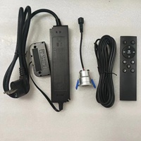 Ensemble de 12 Led avec télécommande dimmable- CCT réglable 3W dimbaar set 12 wifi app