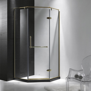 Phòng tắm kim cương loại khung nhôm tắm cabin Hot Bán vòi hoa sen cửa - Product Image 5