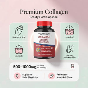 Yetişkin kadın parlayan cilt ve saç büyüme için C vitamini ve antioksidan faydaları ile kollajen kapsül takviyeleri - Product Image 4