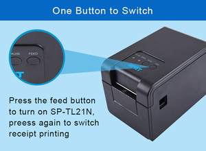 SPRT SP-TL21 2 Inch 58Mm <span class=keywords><strong>RS232</strong></span> Usb BT Nhãn Dán Nhiệt Máy In Nhãn - Product Image 2