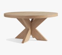 Runwood Nouvelle Arrivée Meubles de Luxe Tables à Manger Ensemble de Tables à Manger Rondes Table en Bois de Chêne Massif Extensible