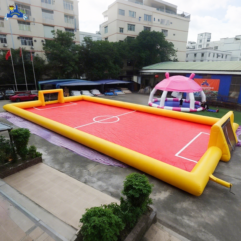 Inflatable Soap Football Field Swimming Pool