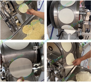 Nhà Máy Giá mùa xuân CuộN tấm Máy mùa xuân CuộN wrappers Máy làm trứng cuộn wrappers lumpia wrappers Máy làm - Product Image 5