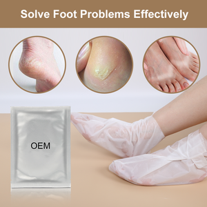 Gel coreano de marca privada, tratamiento de humedad para calcetines, pedicura, elimina callos, exfoliación de pies, mascarilla de belleza - Product Image 5