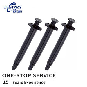 मैनुअल ब्लैक फैक्ट्री डायरेक्ट डिस्पेंसर लॉक प्लास्टिक बड़े स्टॉपर गैर 3 सीसी गोंद वितरण सिरिंज पिस्टन पिस्टन मुफ्त सिरिंज - Product Image 1