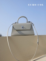 Sac à main de luxe en cuir véritable 2026 SS, sac bandoulière minimaliste en cuir Epsom, sac de soirée haut de gamme, vente en gros pour boutiques