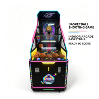 Machine d'arcade de tir au basket-ball à monnayeur pour usage commercial en intérieur