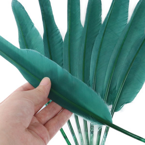 SANDOU 25-30 cm 10-12 pouces <span class=keywords><strong>Lot</strong></span> <span class=keywords><strong>de</strong></span> <span class=keywords><strong>Plumes</strong></span> <span class=keywords><strong>de</strong></span> dinde plume d'aile d'oie <span class=keywords><strong>de</strong></span> canard pour l'artisanat blanc stylo <span class=keywords><strong>de</strong></span> carnaval <span class=keywords><strong>Plumes</strong></span> décorations <span class=keywords><strong>de</strong></span> fête - Product Image 6